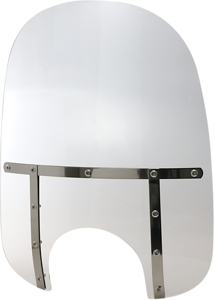 Fats Windshield - 21" - 9" Headlight - Clear