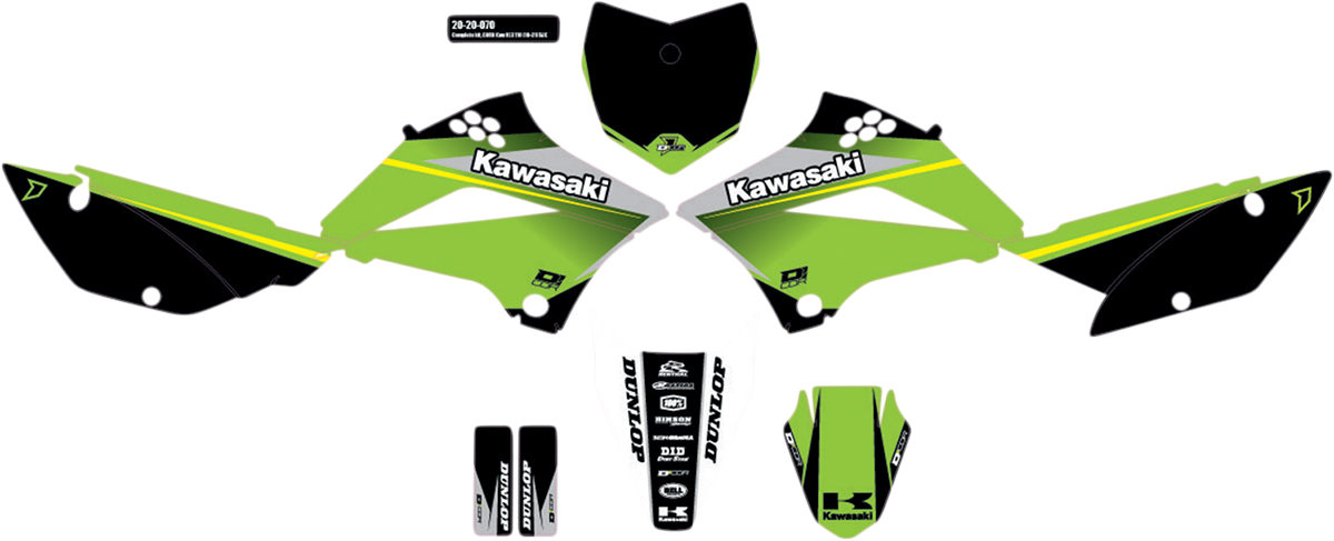 Graphic Kit - Cor 9 - Kawasaki