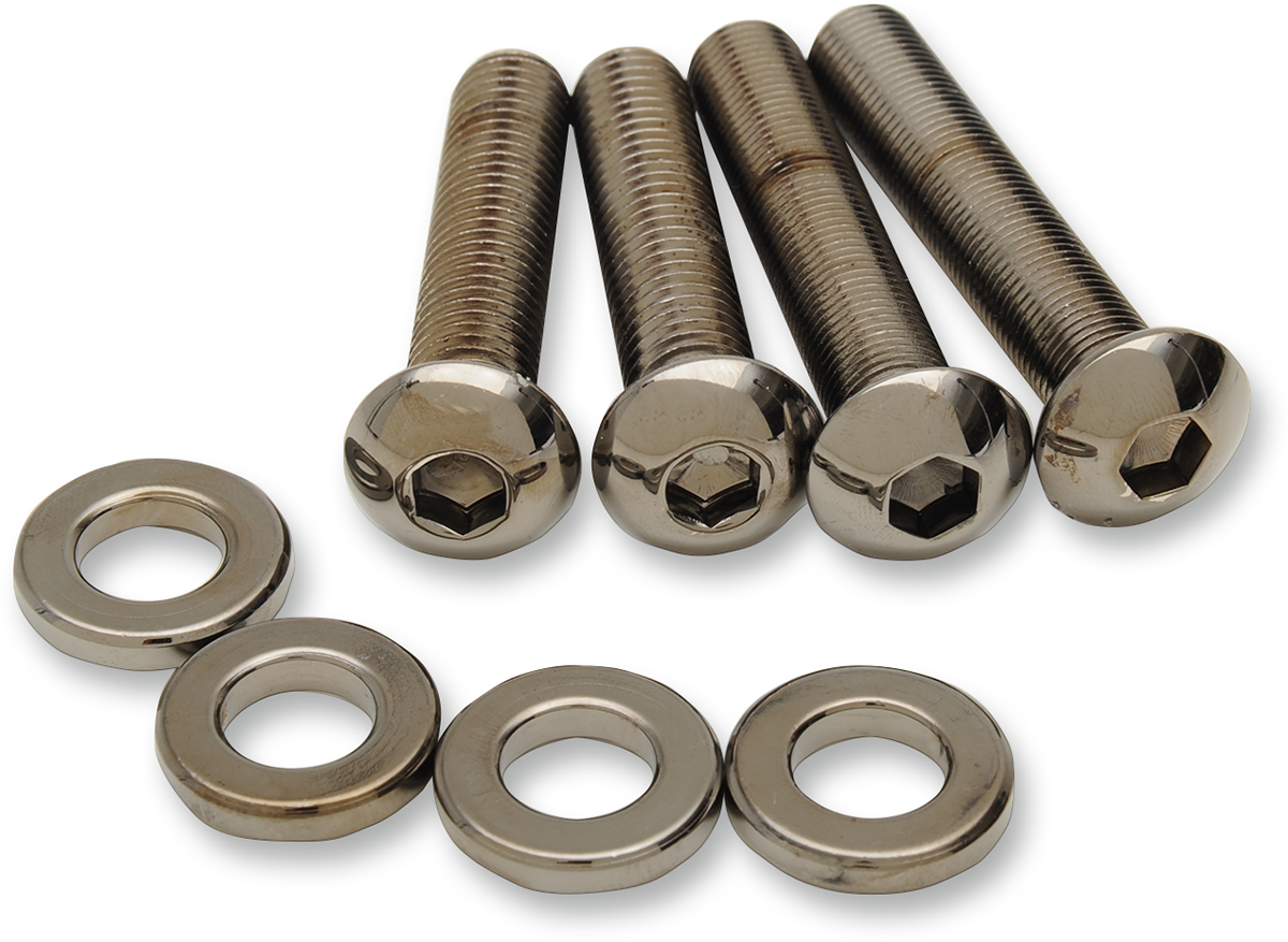 Kit de Tornillos para Amortiguadores - Cromo