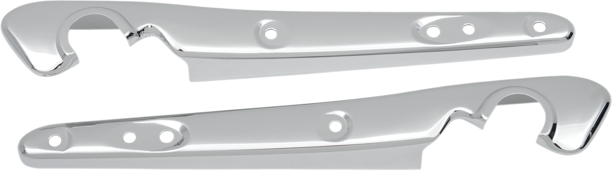 Cubiertas de soportes de salpicadera trasera cromo