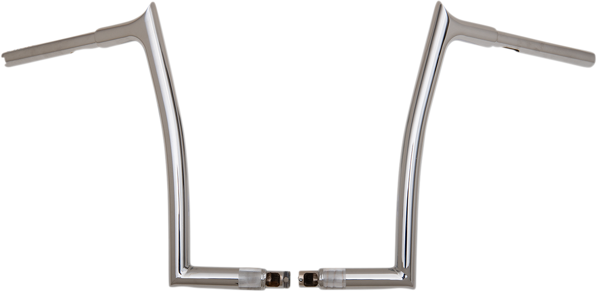 Chrome 14" Pointed Top Handlebar