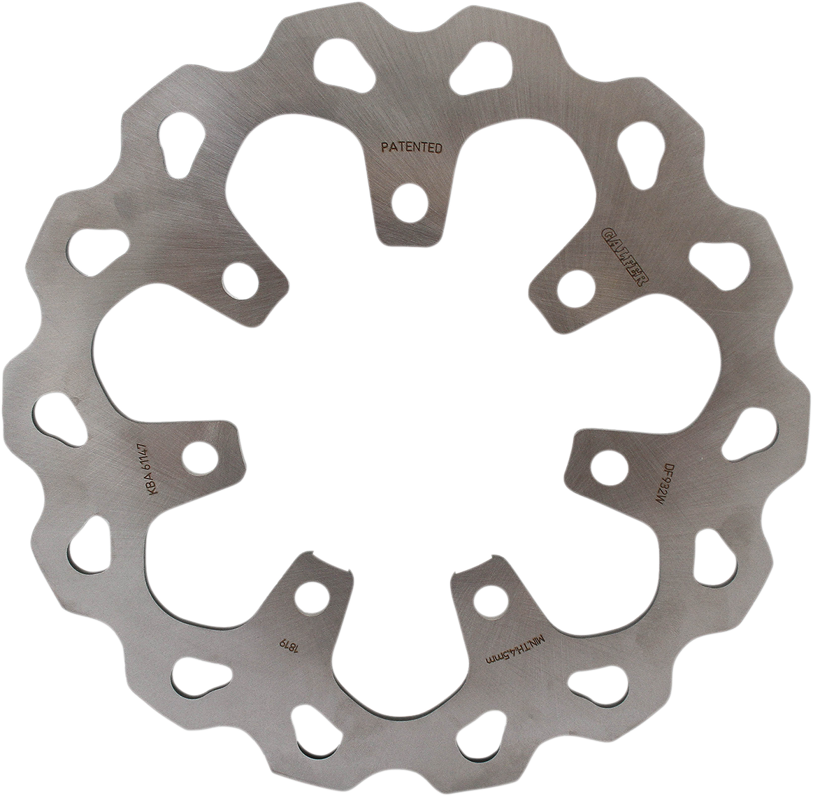 Wave® Brake Rotor - Front - Solid Mount655319527