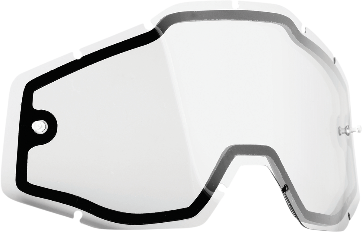 Lente de repuesto panel dual para goggles FMF PowerBomb/PowerCore - transparente