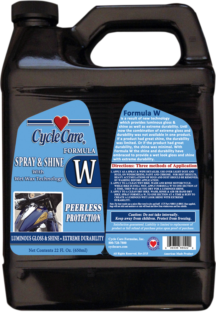 Formula W Wax Spray - 1 U.S. gal.