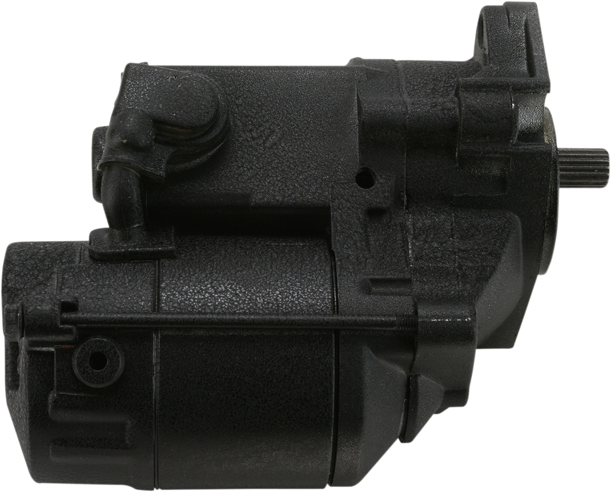 Starter Motor - Harley Davidson - Black Wrinkle
