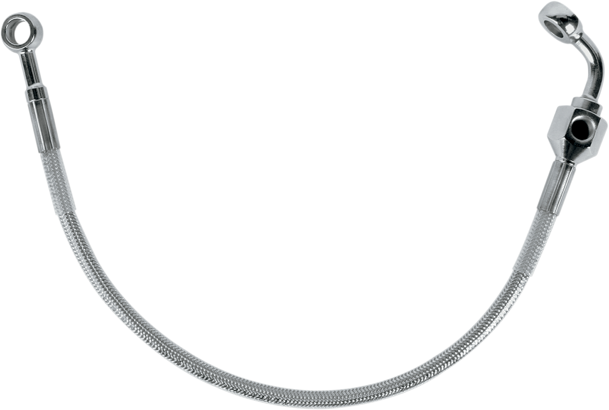 Linea de freno trasero Acero inoxidable con revestimiento transparente