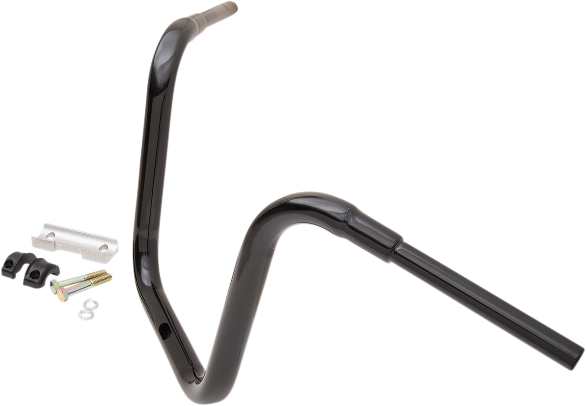 Black 14" Grande Traditional Ape Hanger Handlebar