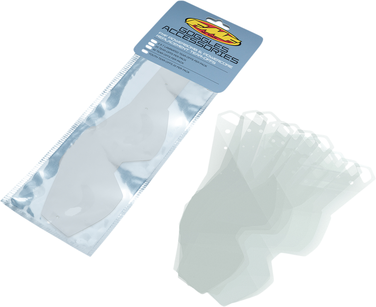 Pelicula protectora para goggles FMF PowerBomb/PowerCore