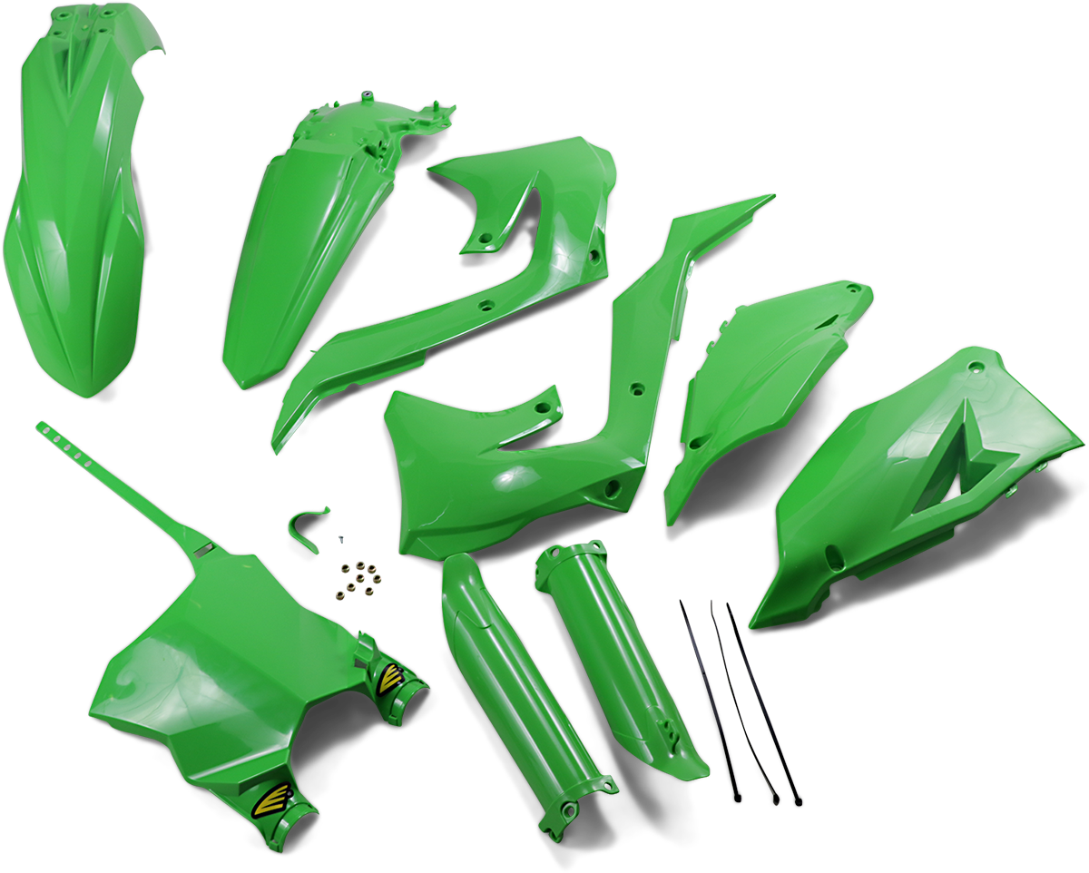 Body Kit - Powerflow - Green - KX450