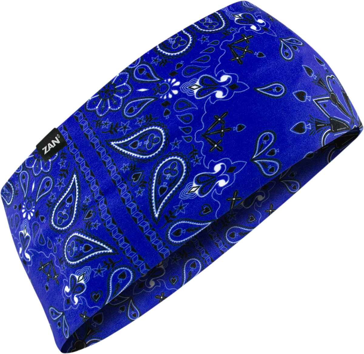 SportFlex® Headband - Navy Paisley