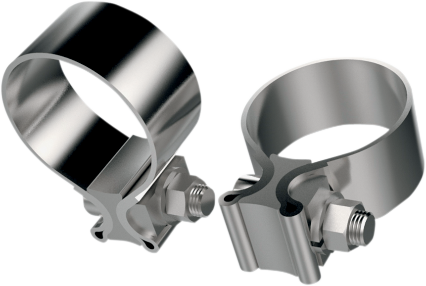 Exhaust Clamp - Stainless Steel - 1.25"