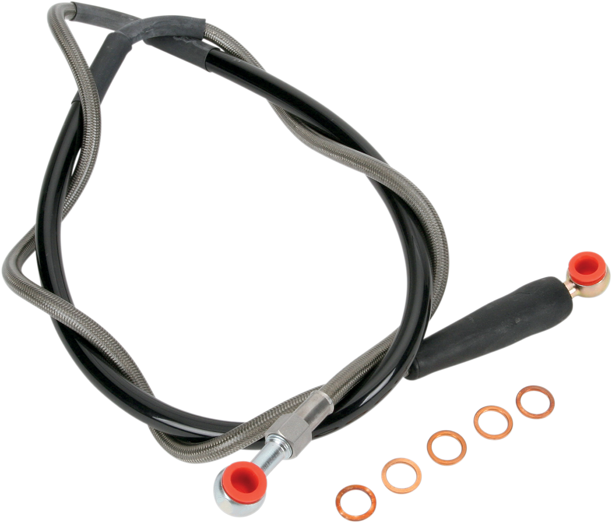 Brake Line - Front - Stainless Steel - Husaberg/Husqvarna/KTM