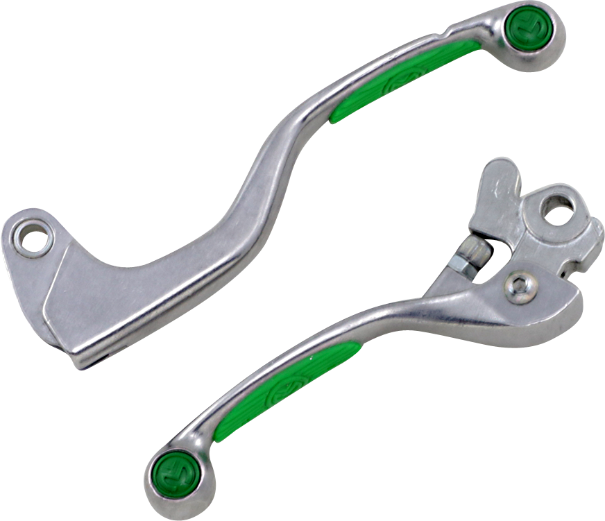 Green Competition Lever Set for KX125/250