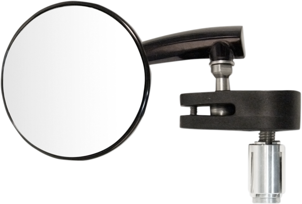 Bar End Mirror - Black - Left