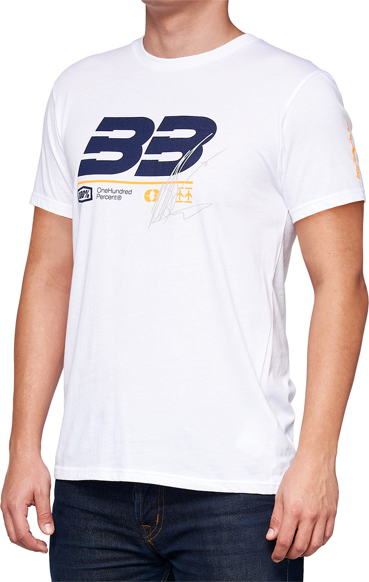 BB33 Signature T-Shirt - White - XL