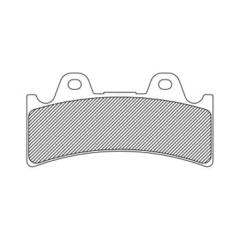 Balatas de Freno Orgánicas Delanteras/Traseras Pinza de 6 pistones Drag Specialties