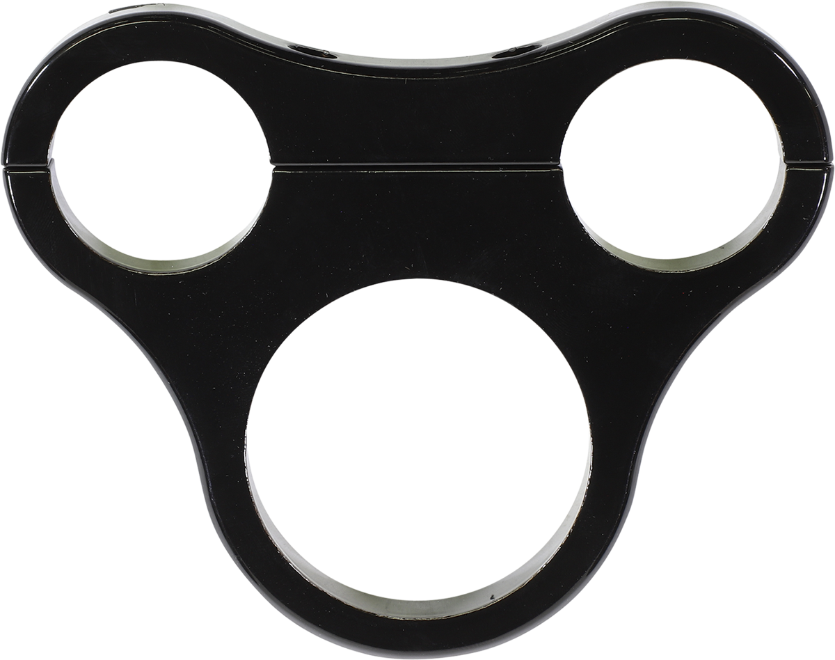 1.5" T-Bar Gauge Mount - Gloss Black - For Mini Gauge