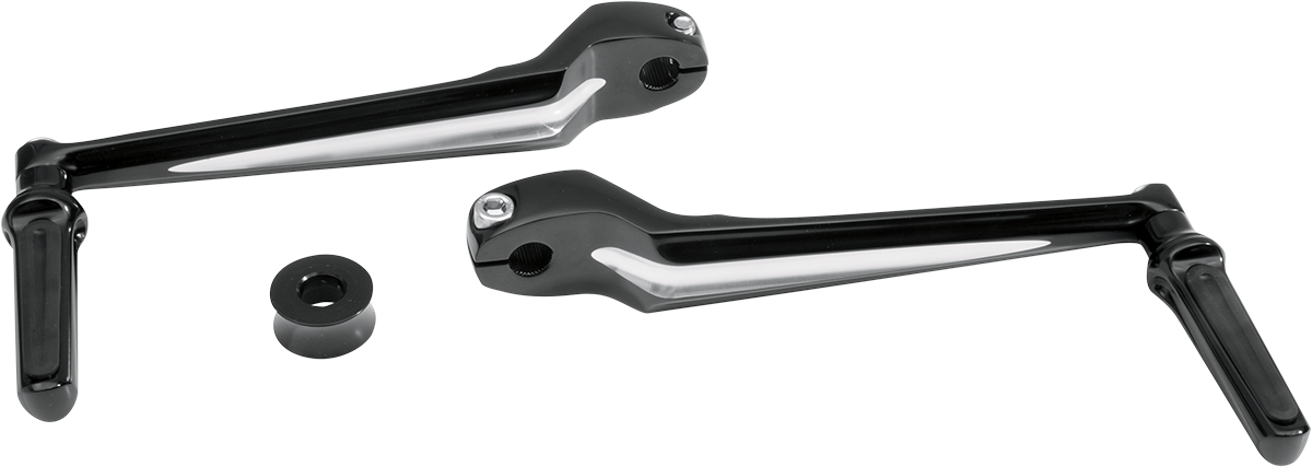 Heel/Toe Shift Lever - Contrast Cut - FLHT '84+