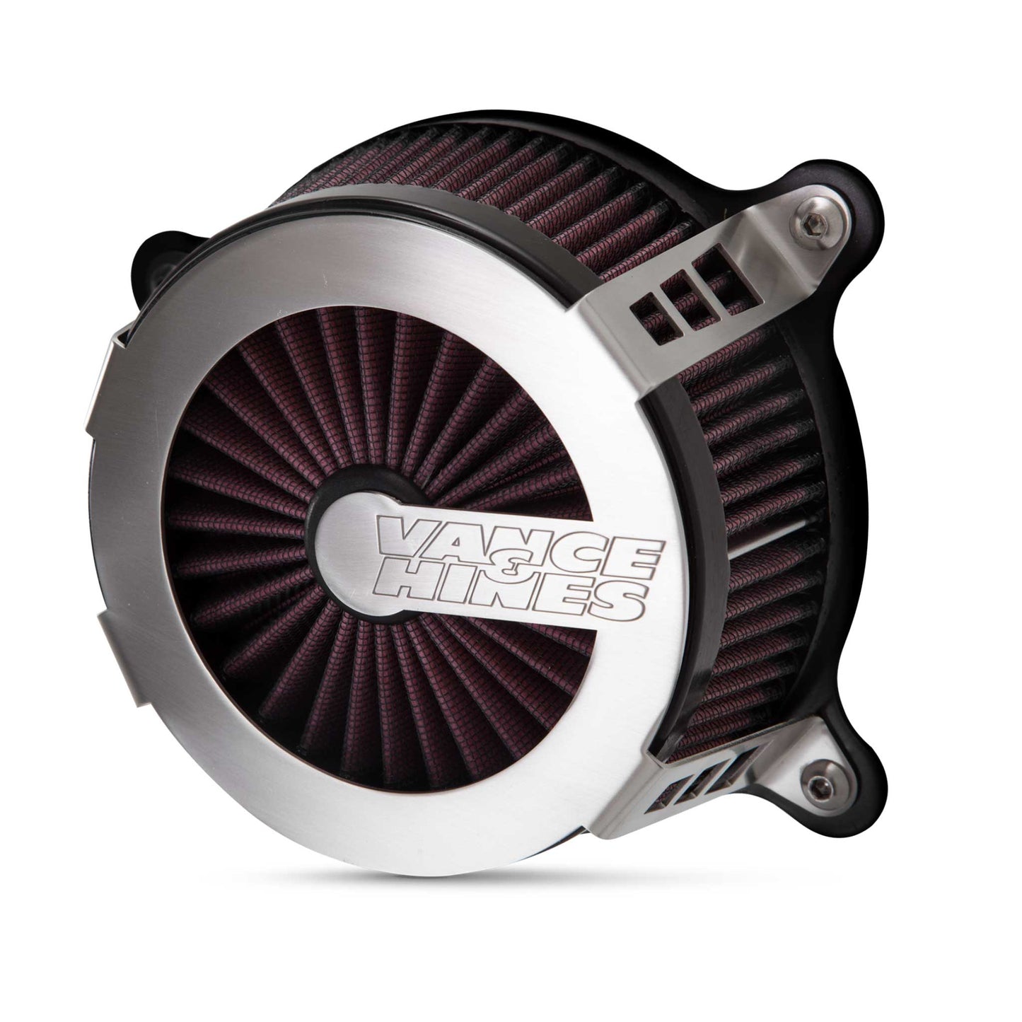 Filtro de aire Vance & Hines VO2 Cage Fighter aluminio H-D BT 1999 a 2017