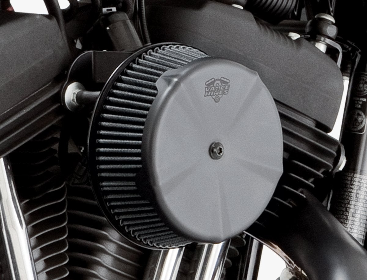 Cubierta de filtro de aire Vance & Hines Skullcap cromo