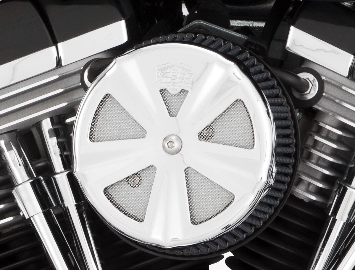 Cubierta de filtro de aire Vance & Hines Crown cromo