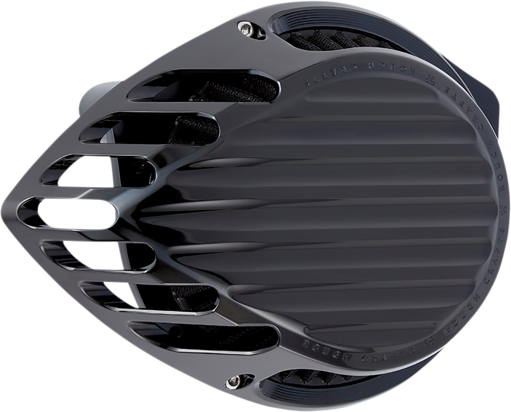 Finned Air Cleaner - Black