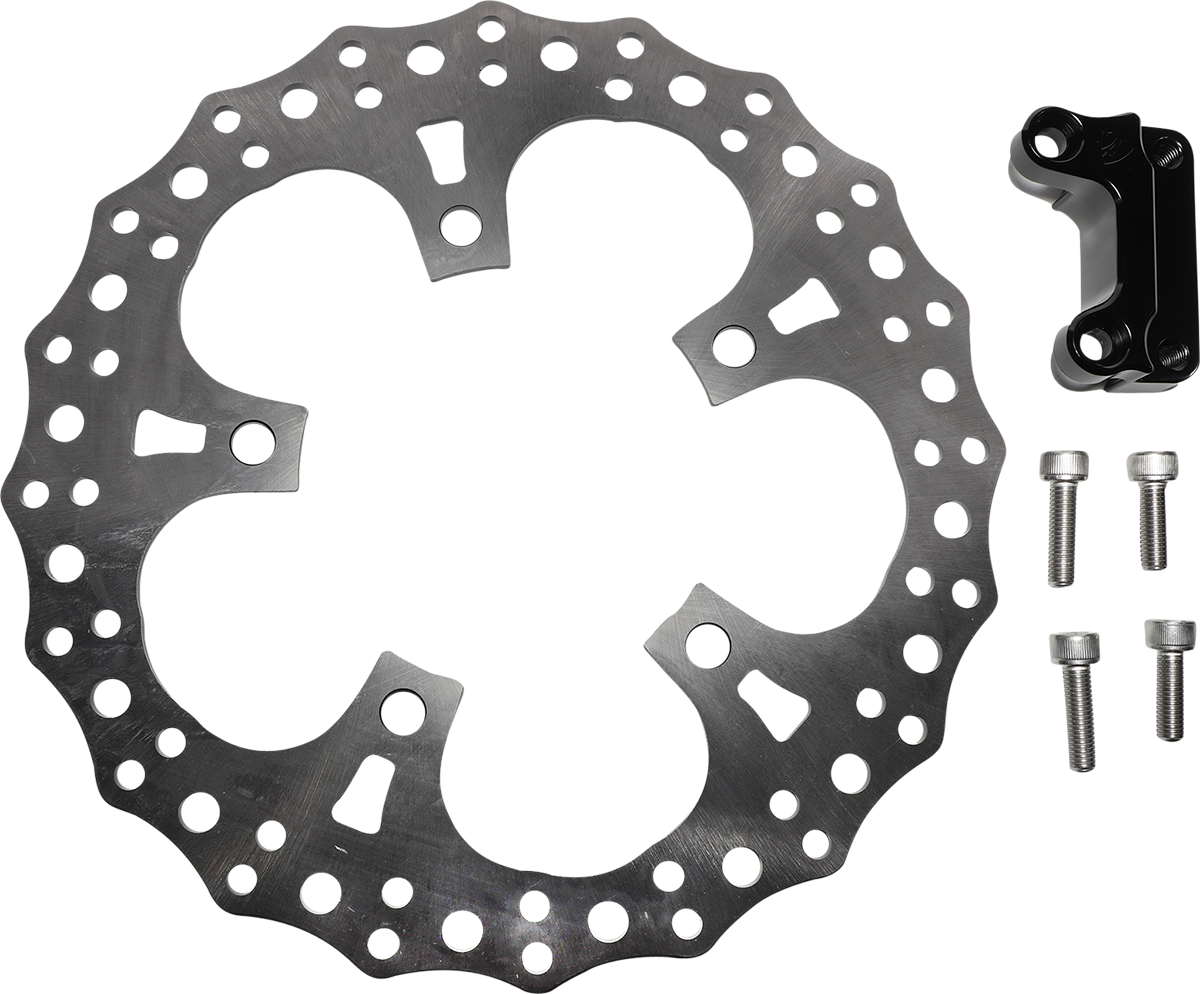 Jagged Brake Rotor - 13" Right