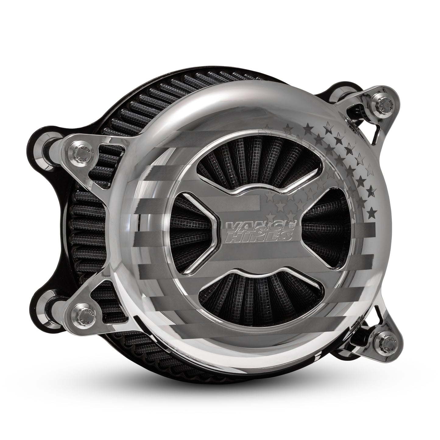 Filtro de aire Vance & Hines VO2 America cromo H-D M8 2017 a 2022