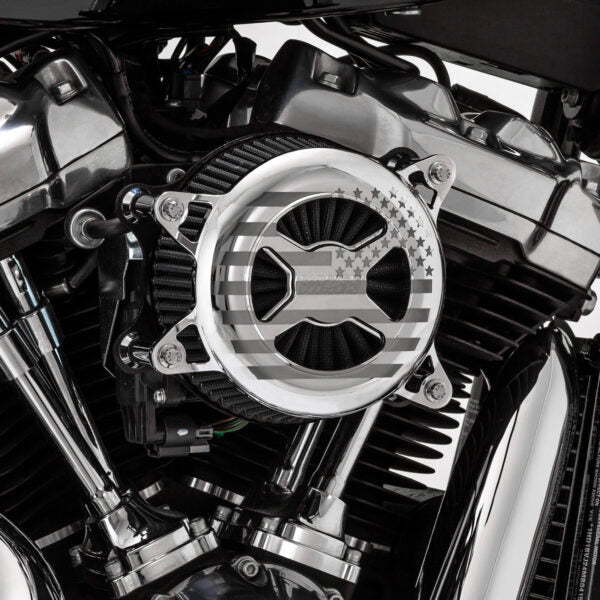 Filtro de aire Vance & Hines VO2 America cromo H-D M8 2017 a 2022