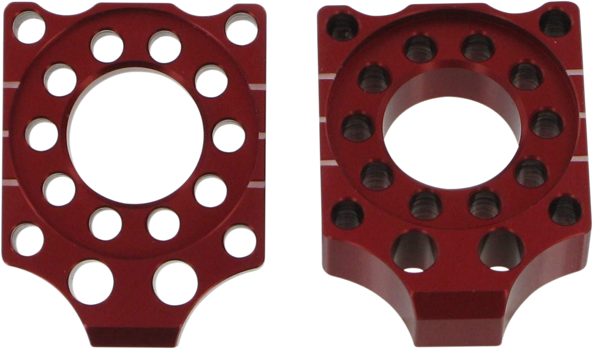 Axle Blocks - Honda CRF150R - Red