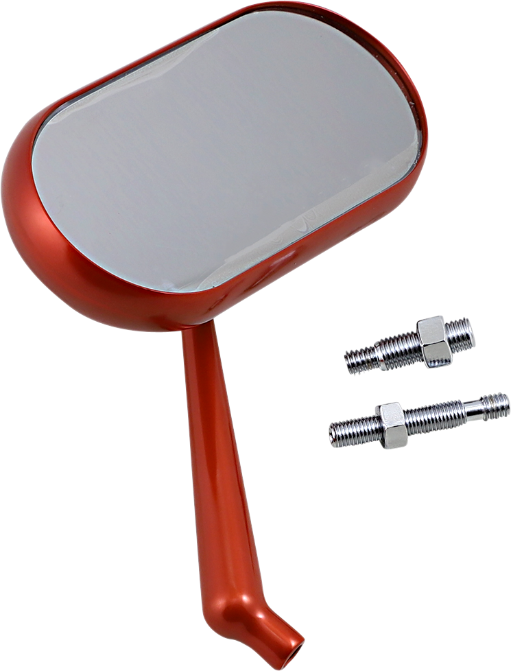 Oval Mirror - Right - Orange