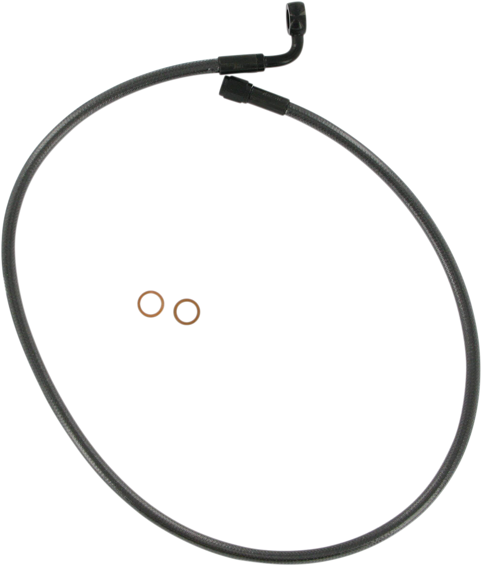 Brake Line - Black Pearl - 3/8"/90° - 29"