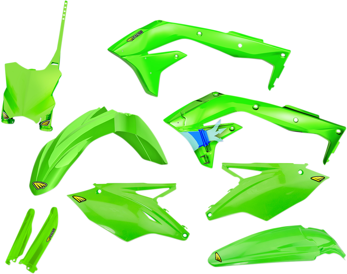 Body Kit - Powerflow - Green - KX450