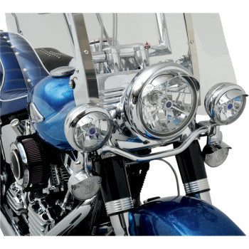 Visores de Faros Auxiliares 4 1/2" - Cromo
