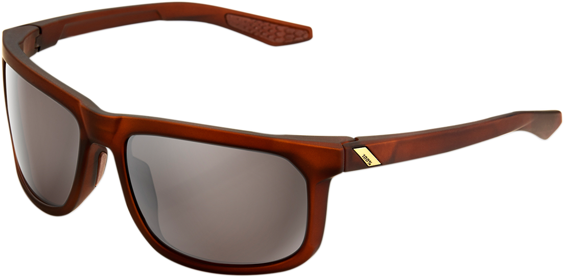 Hakan Sunglasses - Rootbeer - Silver Mirror