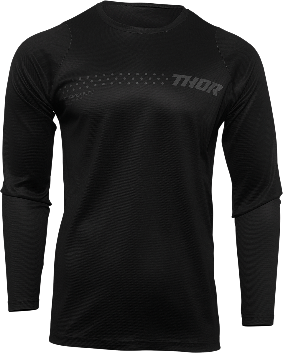 Youth Sector Minimal Jersey - Black - 2XS