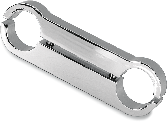 Chrome Gauge Mount - For 1.25" Risers