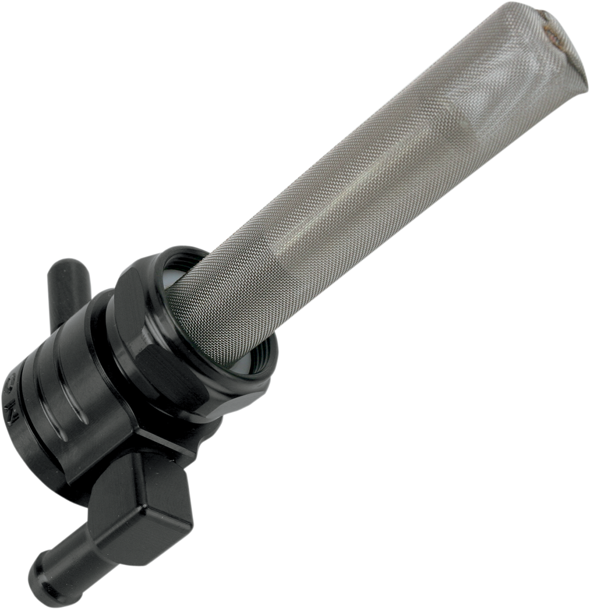 Downward Petcock - Black - 22mm