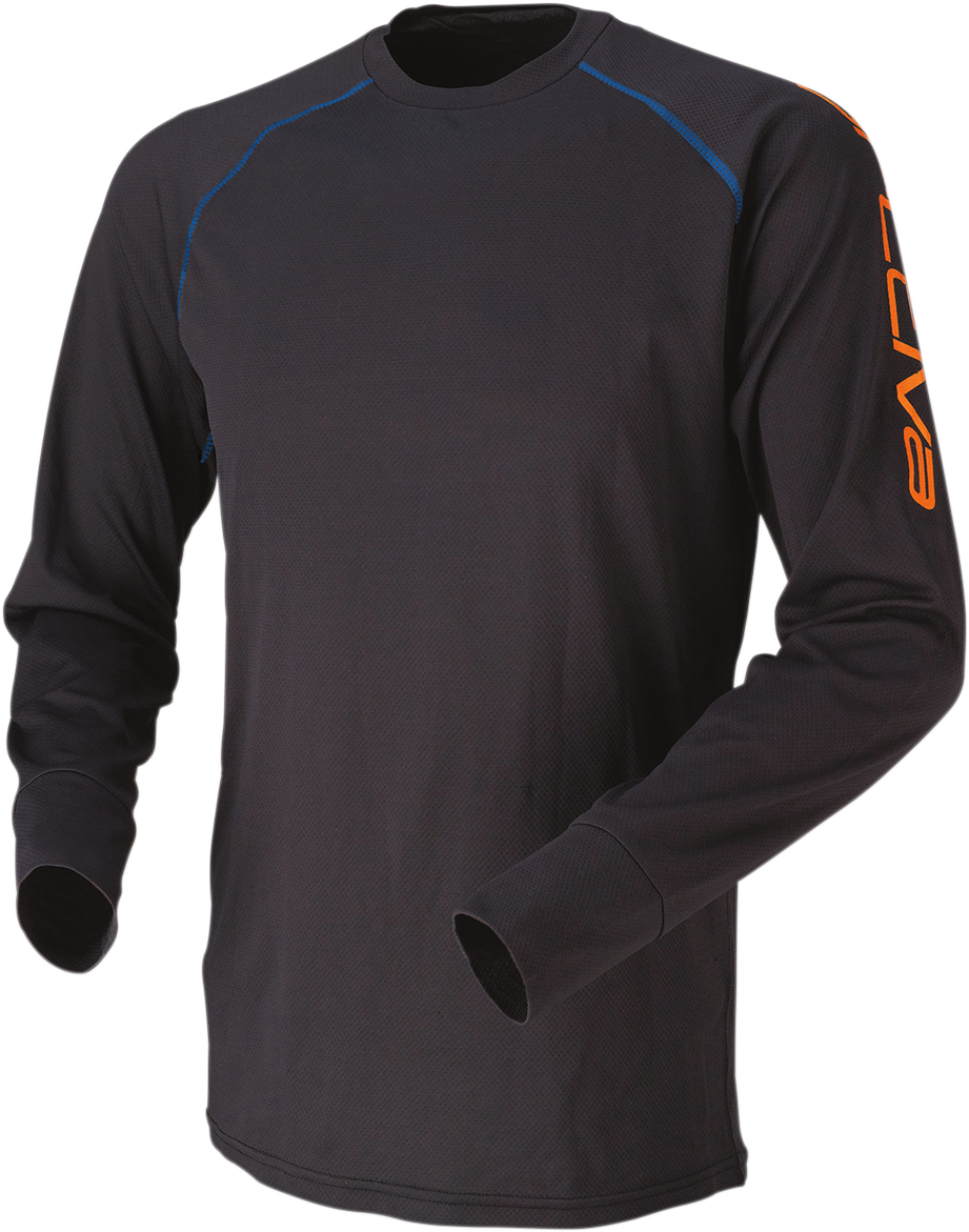 Evaporator Long Sleeve Jersey - Black - 2XL