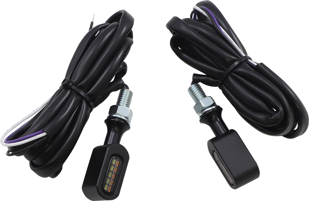 Marker Light - Smoke/Amber - Black