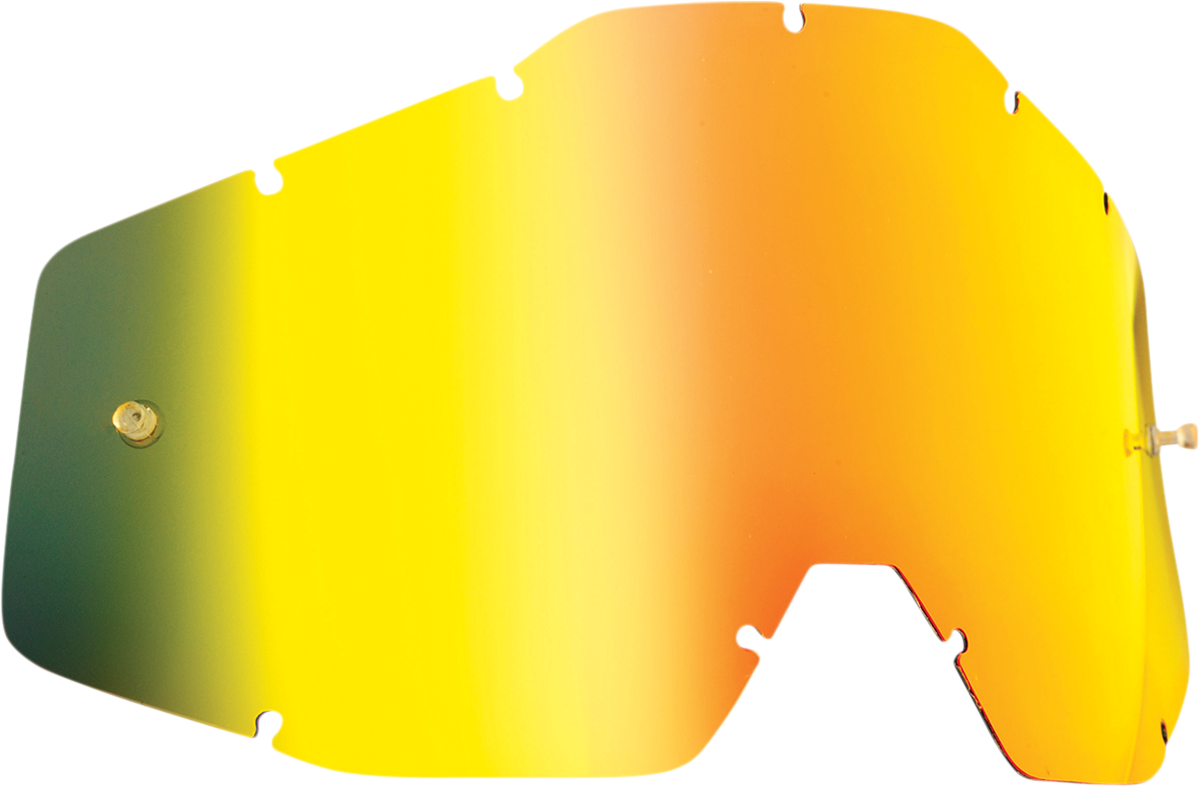 Lente de repuesto para goggles de niño FMF PowerBomb/PowerCore - oro espejo