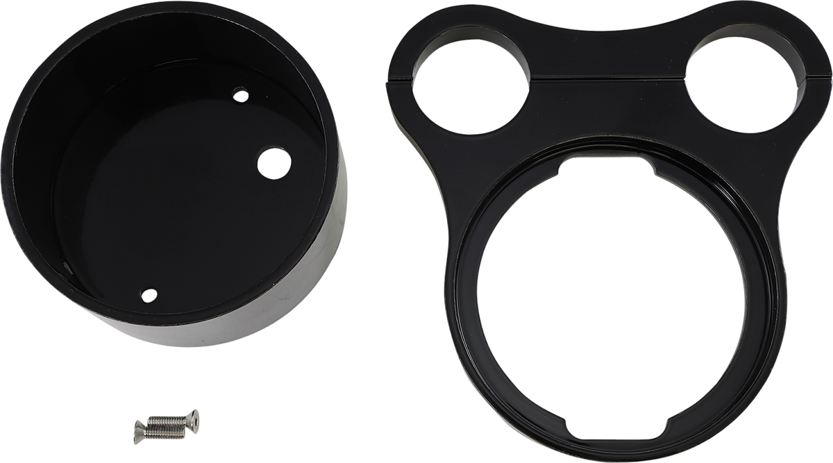 1.5" T-Bar Gauge Mount - Flat Black - For OEM Gauge