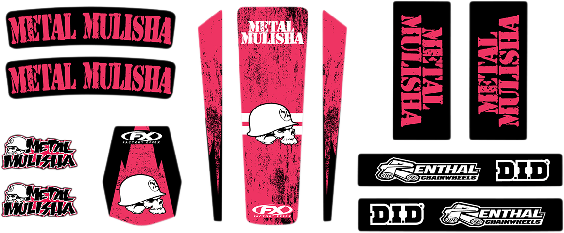 Graphic Trim Kit - Metal Mulisha - Honda