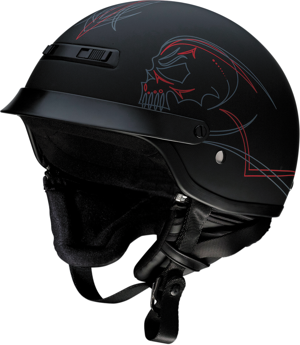 Casco Z1R Nomad Evilocity talla XS - negro mate