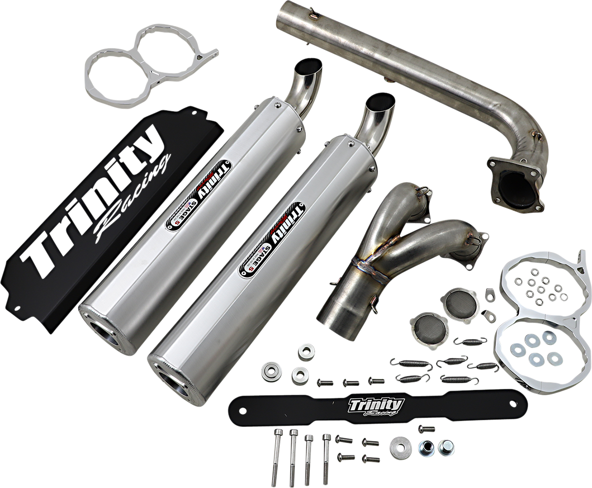 Exhaust - Brushed - RZR Pro XP