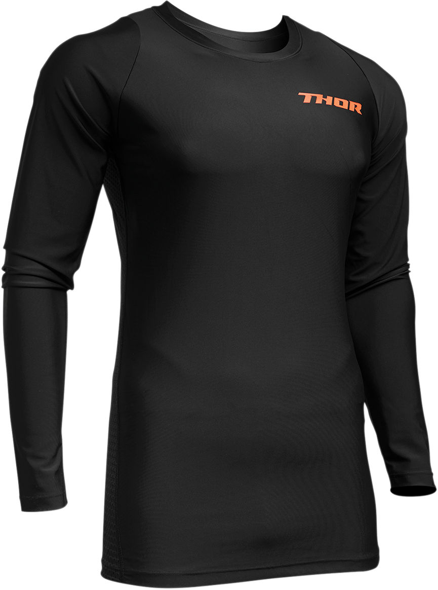 Long Sleeve Comp Shirt - Black - S/M