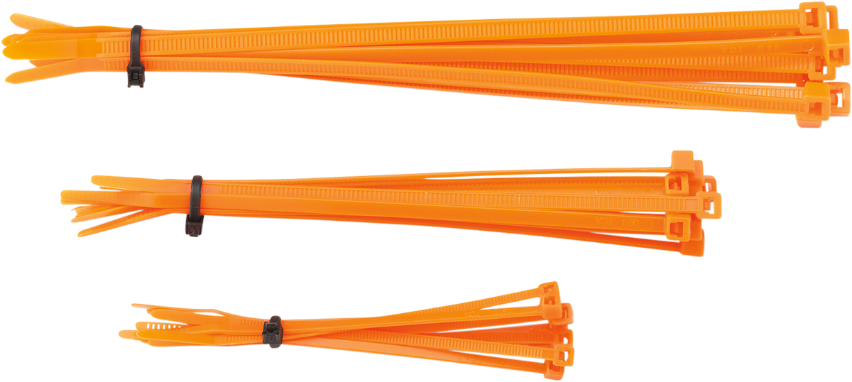 Cable Ties Orange 30 Pack
