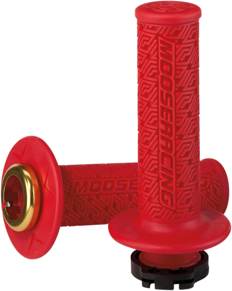 Grips - Lock-On - Red/Gold