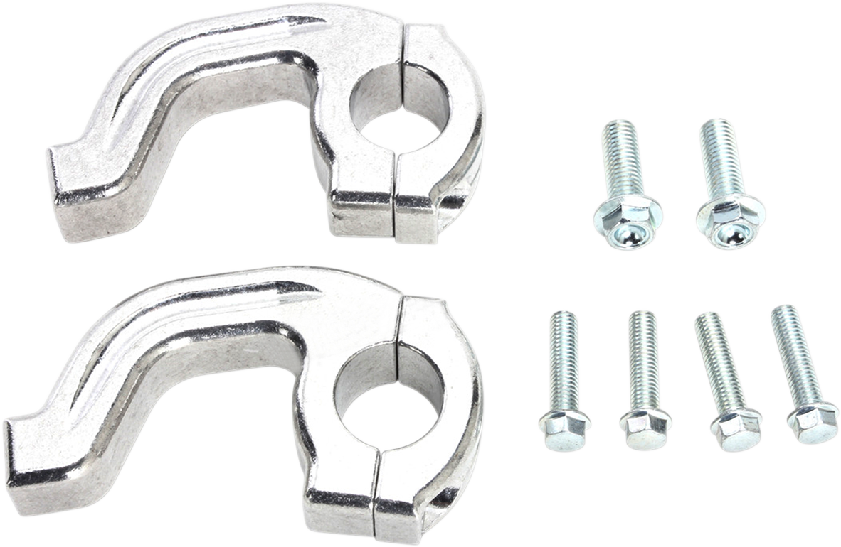 Handguard Clamp - Contour - 7/8" - Silver