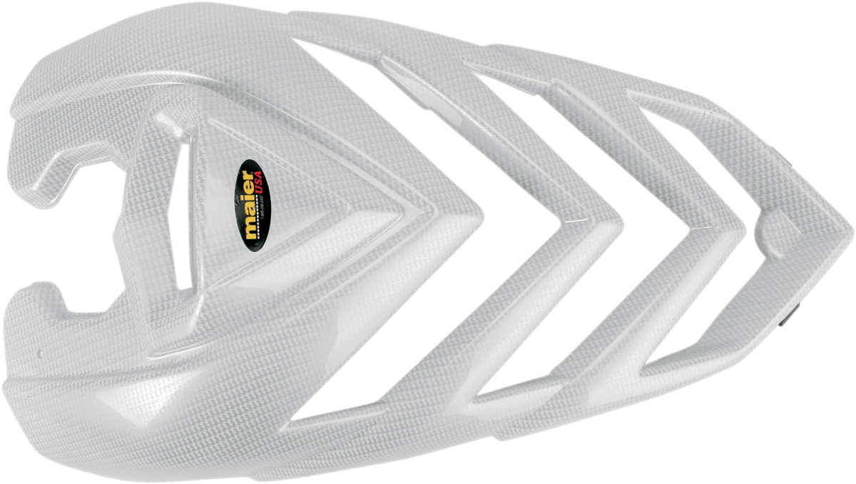 Hood Cover - YFM700R - White Carbon Fiber